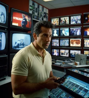 Video editors collaborating during post-production